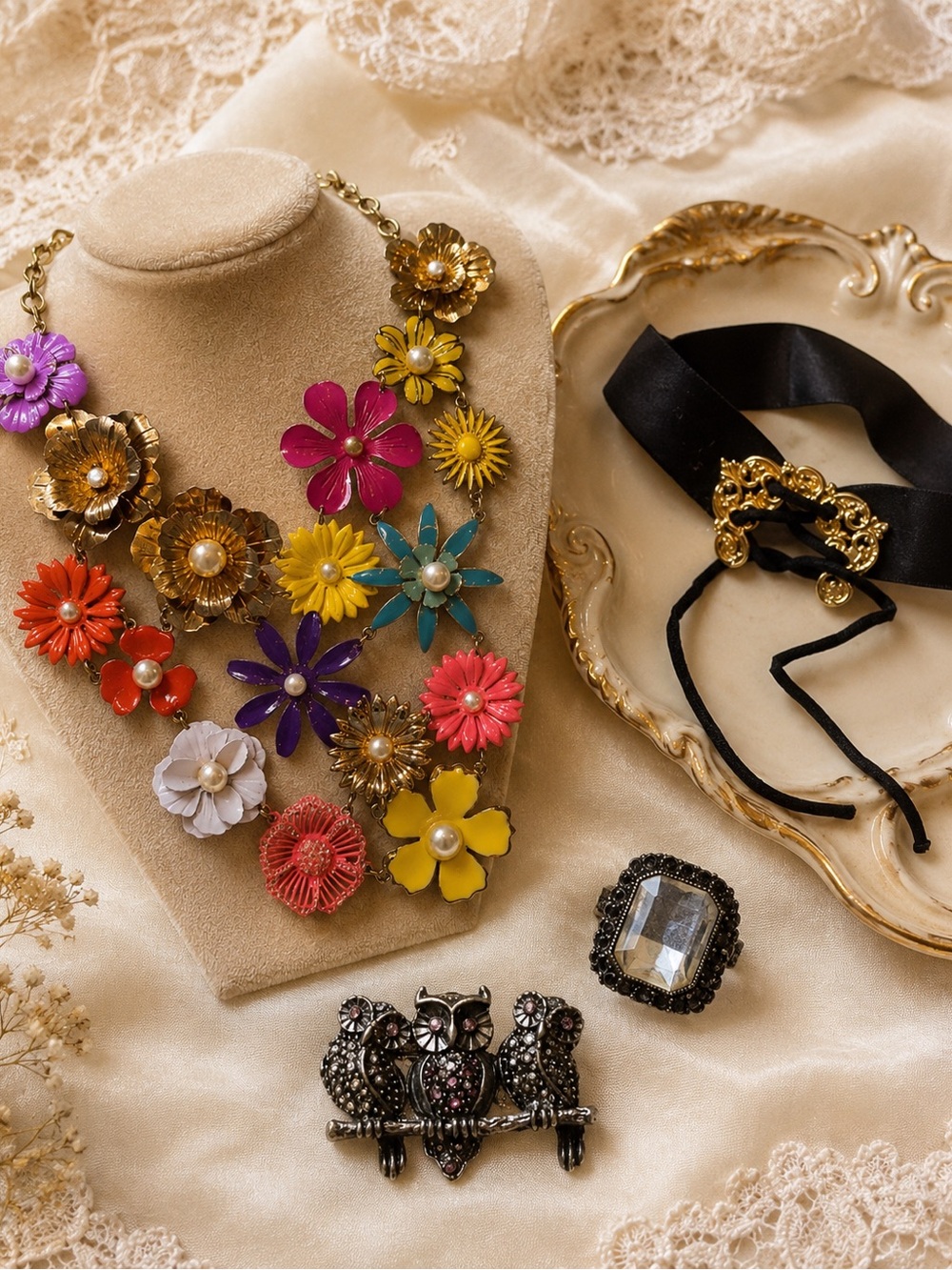Vintage jewelry bundle.